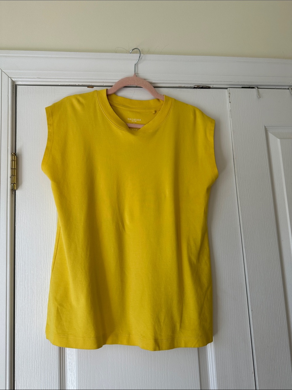 MM Lafleur V-Neck Sleeveless Tank Top - Yellow